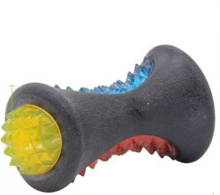 Nunbell Işıklı Kauçuk Kemik Köpek Oyuncağı 12 cm