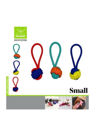Nunbell Köpek Diş İpi Stres Toplu Ufak S