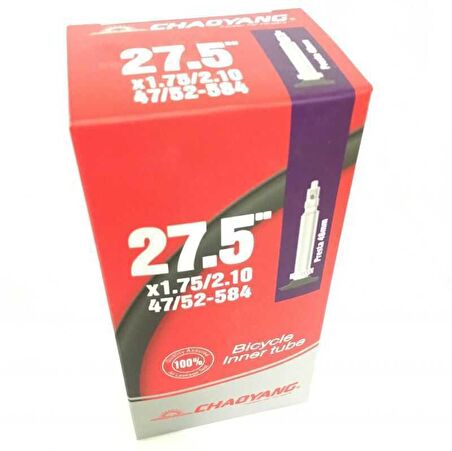 CHAOYANG 27.5x2.102.25 5257-584 FV 48MM İNCE SİBOP İÇ LASTİK