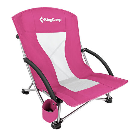 KingCamp Lilac Beach Chair Plaj ve Dinlenme Sandalyesi D.Rose