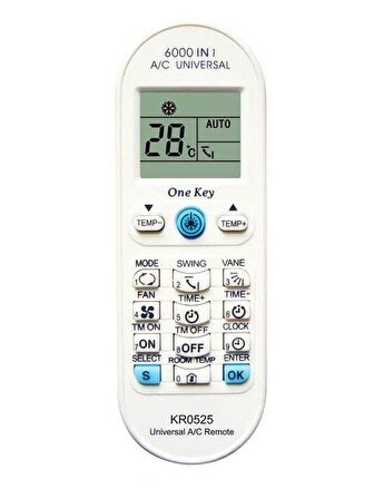 Swat Universal Klima Kumanda 6000Model KR0525