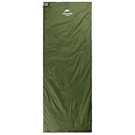 NATUREHIKE LW180 MİNİ UYKU TULUMU SOL FERMUAR XL BEDEN YEŞİL RENK