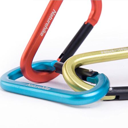 Naturehike D-Type Karabina 8 cm Mavi