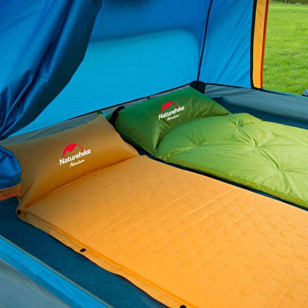 Naturehike Ultralight Şişme Kamp Matı | 185*60*2.5 cm | SARI