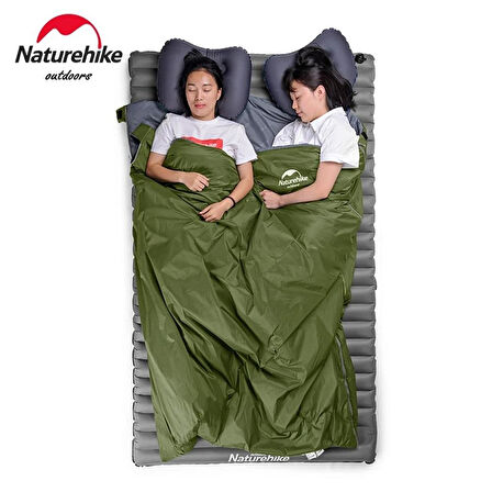 Naturehike LW180 Mini Uyku Tulumu GREEN-Right-XL