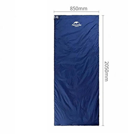 Naturehike LW180 Mini Uyku Tulumu BLUE-Right-XL