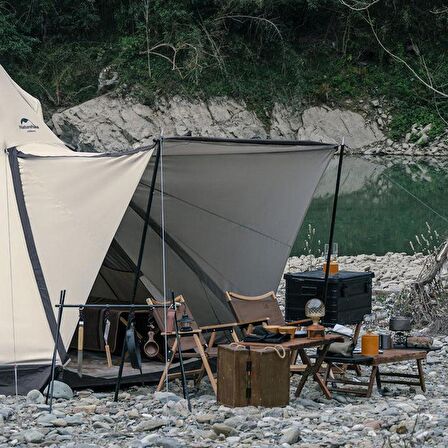 NATUREHİKE Ranch 4 Kişilik Piramit Lüks Kamp Çadırı