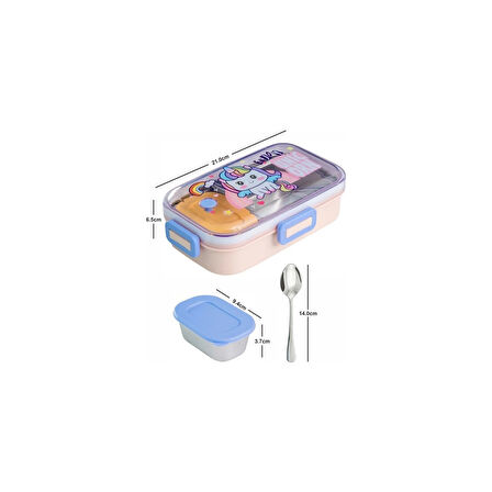 AKILLIELMA-LUNCH BOX BESLENME KABI ÇELİK İTHAL ENJOY KREM K.2537 92553 0237