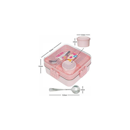 AKILLIELMA-LAXSON BESLENME KABI ÇELİK İTHAL SEAL 97119 PEMBE 1196