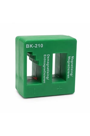 BK-210 Manyetik Mıknatıslandırıcı Magnetizer Demagnetizer - Manyetize ve Demanyetize Tornavida Ucu Aparatı