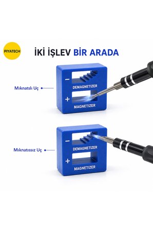 SYT-516 Manyetik Mıknatıslandırıcı Magnetizer Demagnetizer - Mıknatıslayıcı ve Manyetik Giderici Aparat
