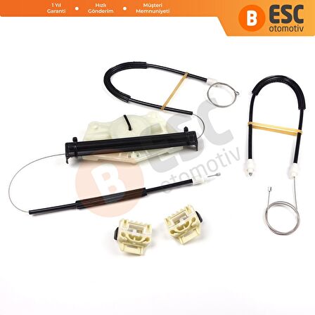 Seat Leon MK1 İçin Ön Sol Cam Kriko Tamir Seti 1M0837461A