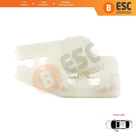 BMW E46 X5 İçin Ön Sol Kapı Cam Kriko Klipsi 51337020660