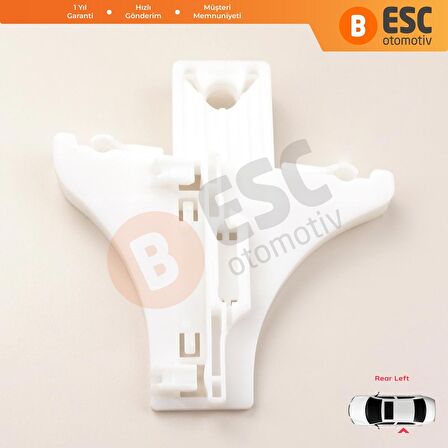 VW Golf 4/5 Bora Passat İçin Arka Sol Cam Kriko Klipsi 1J4839461C