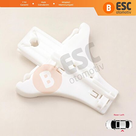 VW Golf 4/5 Bora Passat İçin Arka Sol Cam Kriko Klipsi 1J4839461C