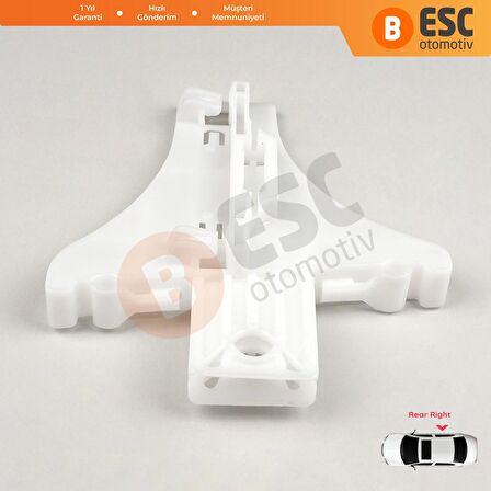 VW Golf 4/5 Bora Passat İçin Arka Sağ Cam Kriko Klipsi 1J4839462C