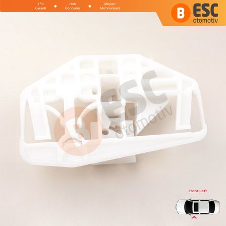 Citroen Berlingo MK1 Peugeot Partner MK1 9221G1 İçin Ön Sol Kapı Cam Kriko Tamir Plastiği
