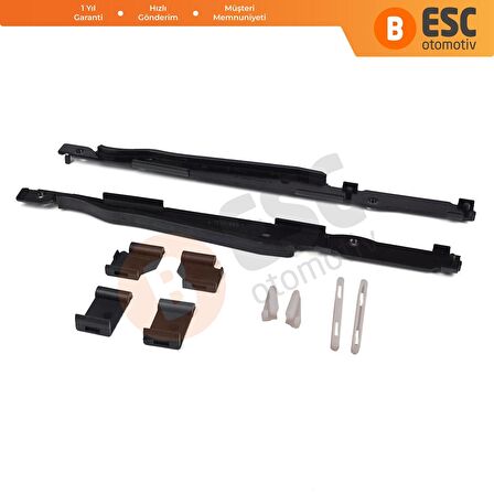 Bmw X5 E53 X3 E83 2000-2006 Için 10 Parça Sunroof Tamir Seti