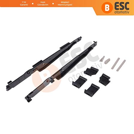 Bmw X5 E53 X3 E83 2000-2006 Için 10 Parça Sunroof Tamir Seti