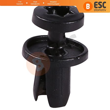 Renault Peugeot için 10 Adet İtmeli Tip Plastik Klips 7703072236, 6955.LE