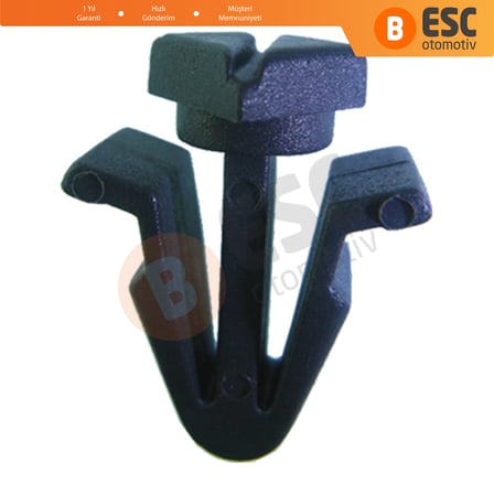 Nissan Sentra Altima Maxima Xterra 62318-01WOO için Koyu Gri 10 Adet Ön Tampon Izgara Tutucu Klipsi