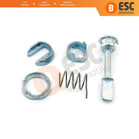 VW Passat B5 İçin Ön Kapı Kilidi Tamir Takımı 3B0837167 51.5 mm