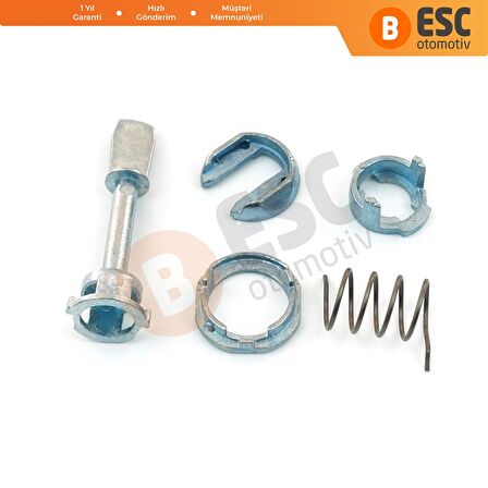 VW Passat B5 İçin Ön Kapı Kilidi Tamir Takımı 3B0837167 51.5 mm