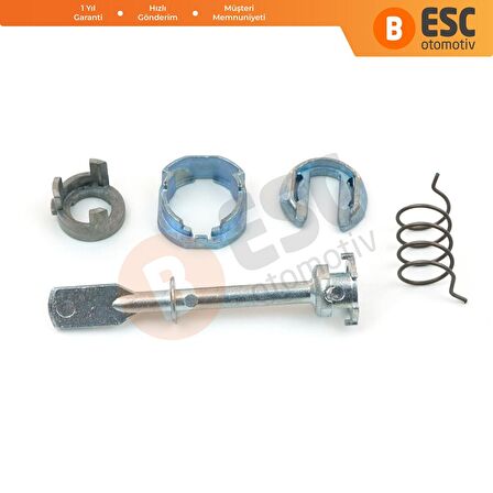 VW Caddy 2 Seat Cordoba Ibiza Inca 6K İçin Ön Kapı Kilidi Tamir Takımı 6K4837223A 68mm