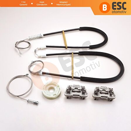 Jaguar X Type İçin Sağ Ön Kapı Cam Kriko Tamir Takımı