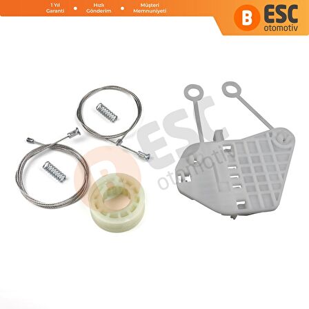 Mercedes Smart 1 98 2007 İçin Ön Sol Kapı Cam İndirme Mekanizma Tamir Takımı