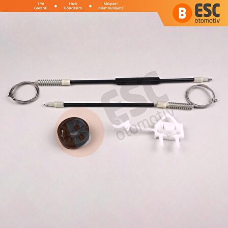 Fiat Albea Siena Palio için Ön Sol Cam Kriko Seti 46786201