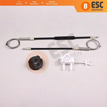 Fiat Albea Siena Palio için Ön Sol Cam Kriko Seti 46786201