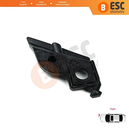 Renault Megane MK2 2002-2008 7701063220 İçin Sağ Ön Taraf Far Tamir Parçası