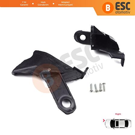 Toyota Corolla X E140 E150 Altis 2006-2010 8119412050 İçin Sağ Ön Far Ayak Tamir Seti 