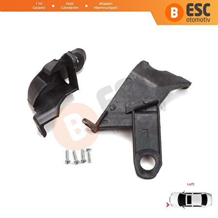 Toyota Corolla MK10 X E140 E150 Altis 2006-2010 8119512050 İçin Sol Ön Far Ayak Tamir Seti