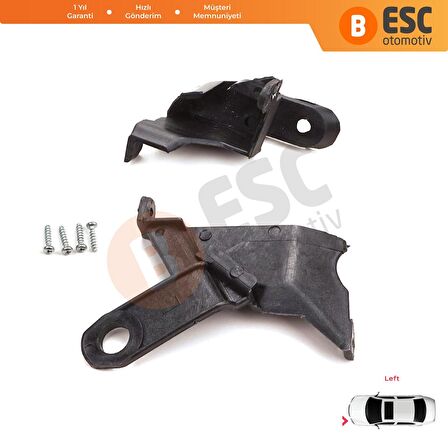 Toyota Corolla MK10 X E140 E150 Altis 2006-2010 8119512050 İçin Sol Ön Far Ayak Tamir Seti