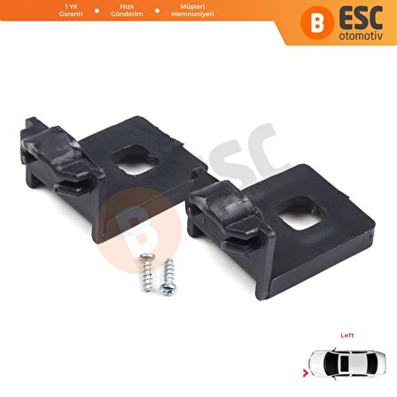 VW Touran MK1 2003-2010 Caddy MK3 2004-2010 1T0998225 İçin Sol Ön Far Ayak Tamir Seti 