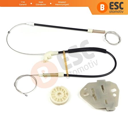 Mercedes Axor Atego İçin Ön Sağ Cam Kriko Seti