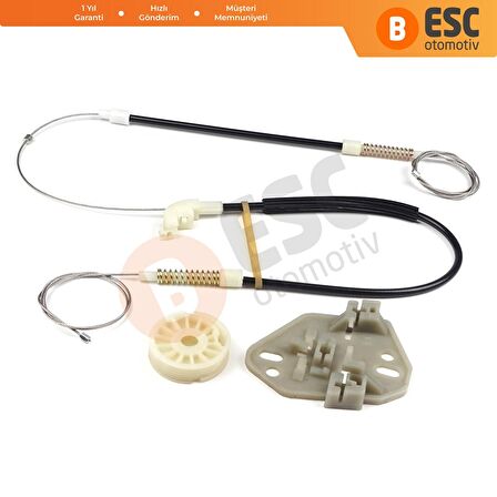 Mercedes Axor Atego İçin Ön Sağ Cam Kriko Seti