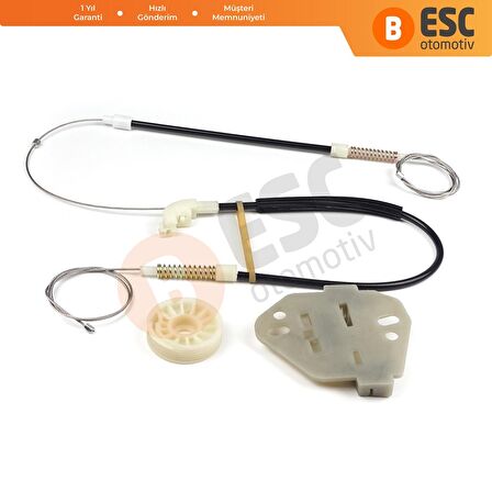 Mercedes Axor Atego İçin Ön Sağ Cam Kriko Seti