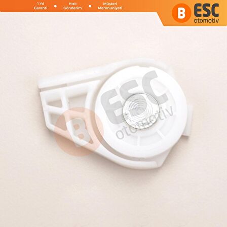 Fiat Doblo 1 119 223 için Ön Sol Cam Kriko Köşe Makara Klipsi 51718404