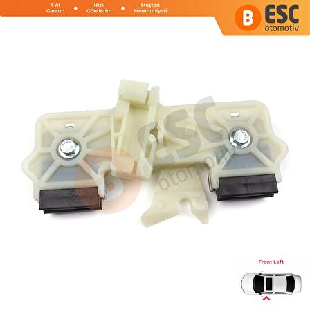 Ford Fiesta 2005 08 İçin Ön Sol Kapı Cam Kriko Klipsi