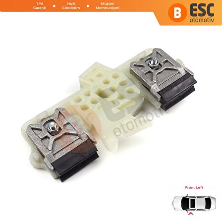 Ford Fiesta 2005 08 İçin Ön Sol Kapı Cam Kriko Klipsi
