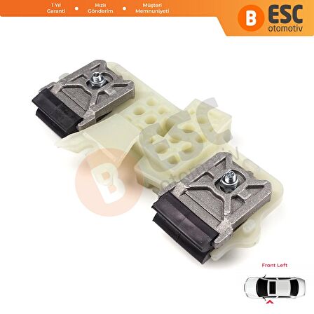 Ford Fiesta 2005 08 İçin Ön Sol Kapı Cam Kriko Klipsi