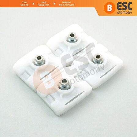 Mercedes İçin 4 Adet Tüm Kapılar Cam Kriko Klipsi A 1267200042