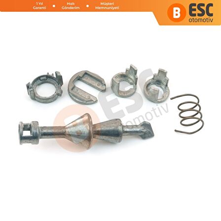 BMW 3 E90 E91 E92 E93 İçin Ön Kapı Kilidi Tamir Takımı 78 mm 51217199833