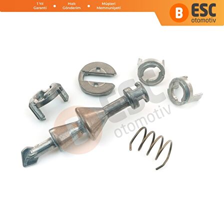 BMW 3 E90 E91 E92 E93 İçin Ön Kapı Kilidi Tamir Takımı 78 mm 51217199833