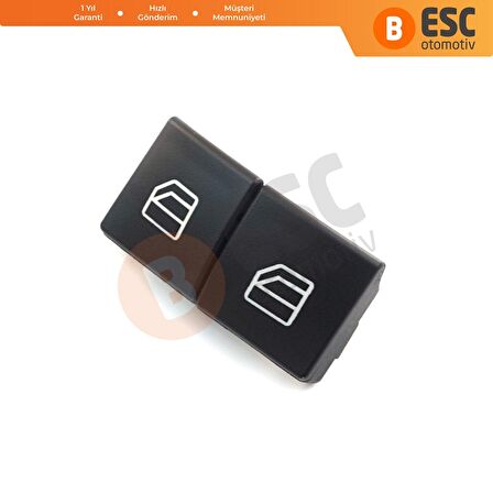 EDP109 Mercedes C W204 E W212 A207 C207 İçin Sürücü Ana Cam Kumanda Düğme Kapağı 2049055402