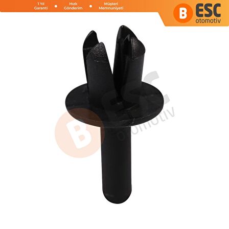 Mercedes Volvo için 10 Adet Plastik Klips 000 990 03 92 947 098