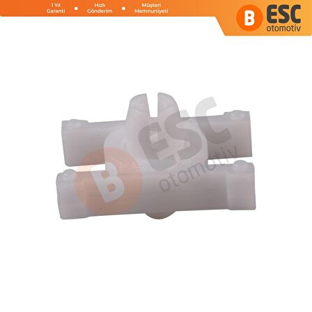 BMW için 10 Adet Kapı Panel Klipsi Beyaz 51131829904